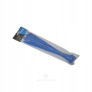 ASTA Opaska kablowa TRYTKA 5x250mm / 50szt / NIEBIESKA