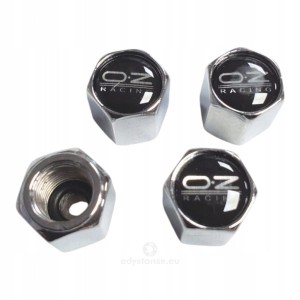 Nakrętki na wentyle wentylki zawory z logo OZ