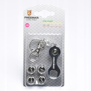 Nakrętki na wentyle wentylki z logo CHRYSLER