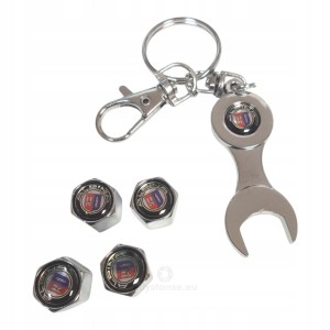 Nakrętki na wentyle wentylki zawory z logo ALPINA