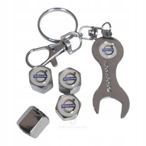 Nakrętki na wentyle wentylki z logo VOLVO nowy typ