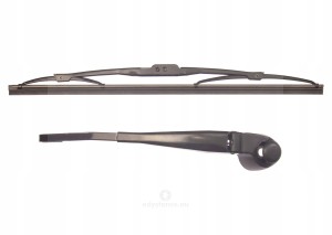 Ramię wycieraczki tył + pióro VW Polo metalowe