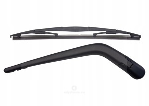 Ramię wycieraczki tył + pióro kpl. NISSAN Note
