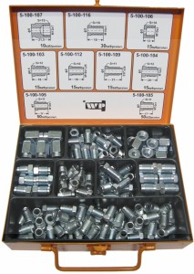 Zestaw końcówek złączek do przewodów ham. 165 szt