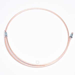 Przewód hamulcowy miedziany 104 cm z koń. M10x1 QB