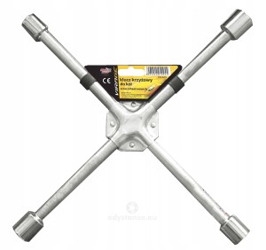 Klucz do kół krzyżak wzmocniony 17 19 21 23