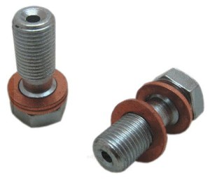 Śruba śruby zacisku przewodu hamulcowego M10x1