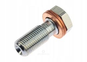 Śruba śruby zacisku przewodu ham. FSO POLONEZ