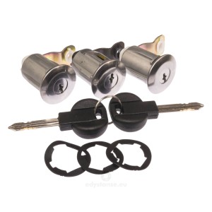 Wkładki zamka drzwi PEUGEOT Partner kpl. 3 szt.