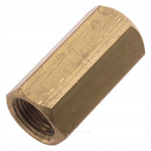 Łącznik mufka do rurek ham. M10x1 / M12x1