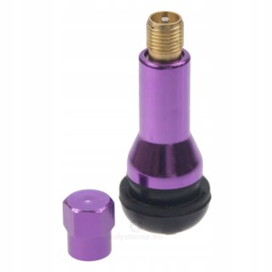 Zawór zawory wentyl do koł TR414 TR 414 FIOLETOWY