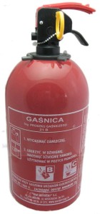 Gaśnica samochodowa proszkowa 1 kg 5 lat gwarancji