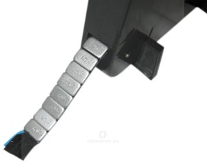 Ciężarki klejone FE stal 5g ocynk 1000 szt szpula