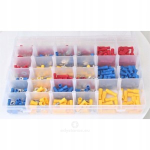 Konektory izolowane - zestaw konektorów - 480 szt.