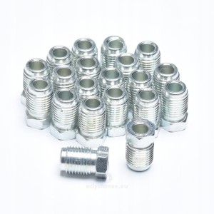 Końcówki złączki rurki przewodu ham. M10x1 25 szt