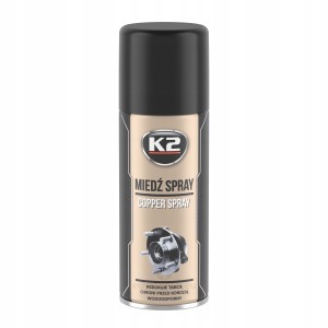 K2 Miedź Spray 400 ml szybkoschnący smar miedziowy