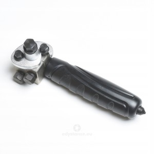 Przyrząd do zarabiania końcówek przewodów ham.