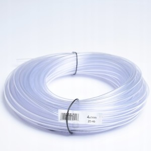 Wąż do benzyny i oleju 1-warstwowy fi 4 rolka 5 m