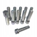 Śruby do kół pod dystanse M14x1.5 45 mm kpl. 10 szt. + klucz TORX