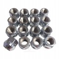 Nakrętki chrom NISSAN SUBARU do felg aluminiowych M12x1.25 kpl. 16 sztuk