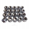 Nakrętki chrom NISSAN SUBARU do felg aluminiowych M12x1.25 kpl. 20 sztuk