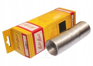 RURA SPIRO przewód powietrza dolot ALU fi 40x600mm