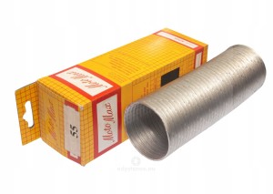 RURA SPIRO przewód powietrza dolot ALU fi 55x500mm