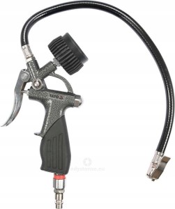 YATO Pistolet do pompowania kół z manometrem 23701