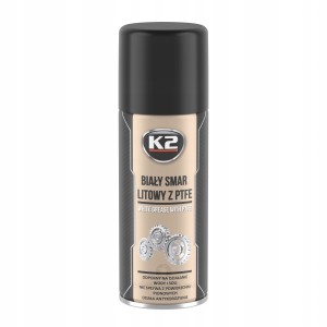 K2 Biały smar litowy z PTFE 400ml
