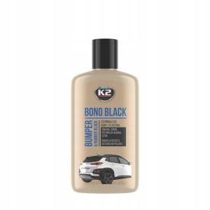 Czernidło do gumy i plastiku K2 BONO BLACK 250 ML