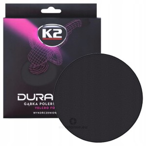 K2 DURAFLEX gąbka polerska WYKOŃCZENIOWA CZARNA